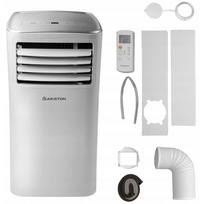 Nešiojamas oro kondicionierius ARISTON 2,6 kW su drėgmės surinkimo ir tylia vėdinimo funkcija, 3 viename