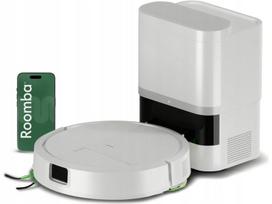 Grindų valymo robotas IROBOT Roomba 115 Combo, su automatiniu atliekų ištuštinimu, baltas