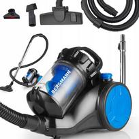 Cikloninis dulkių siurblys BERGMANN, 3500W, 2 l, su HEPA filtru, be maišelio