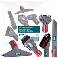 5 dalių Sillar šepetėlių rinkinys Dyson V7, V8, V10, V11, V15 dulkių siurbliui