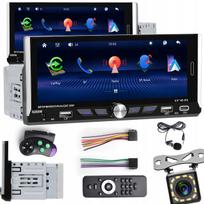 Automobilio radijas 1 DIN su belaidžiu CarPlay, Android Auto ir USB jungtimi