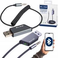 Bluetooth siųstuvas–imtuvas automobiliui, 5.3, AUX, USB