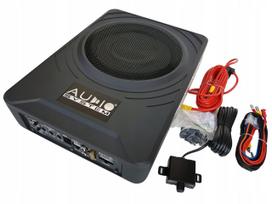 Aktyvus žemų dažnių garsiakalbis Audio System US08, montuojamas po sėdyne arba bagažinėje