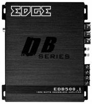 Automobilinis stiprintuvas EDGE EDB500.1, 500W RMS, 1 oma, su nuotoliniu valdymu