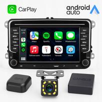 Automobilinė multimedija Android su CarPlay VW Passat B6/B7, Golf V/VI, Tiguan, Touran, Caddy, RDS