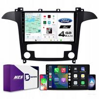 Multimedijos grotuvas Ford S-Max 2006–2015, Android, 4GB RAM, LTE, 9″, juodas, NCS D9