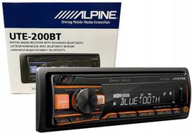Automagnetola ALPINE UTE-200BT, Bluetooth, FLAC, USB, multispalvė, AUX