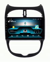 Automobilinė GPS navigacija Peugeot 206/CC/SW, Android
