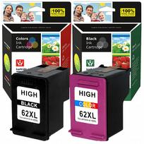 Rašalo kasetės HP 62 XL, tinka OFFICEJET 5740, 200, 252, 8040, Envy 5540, 5640, 5660, 7640