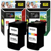 Rašalai CANON PG510 + CL511 XL, tinka PIXMA iP2700, MP240, MP280, MP250, MX340