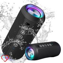 Nešiojama „Ortizan X10“ belaidė vandeniui atspari kolonėlė, 24W, RGB LED, IPX7