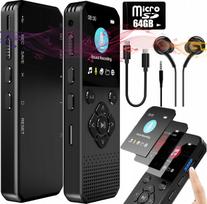 Skaitmeninis diktofonas 64GB, 3072 kbps, MP3, profesionalus