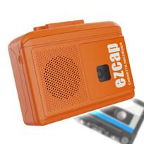 Nešiojamas Walkman kasetinis grotuvas su garso įrašymo funkcija ir EZCAP USB įrašymo įrenginiu