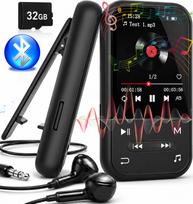 MP4 grotuvas su Bluetooth, HiFi, 32GB, FM radiju, diktofonu ir žingsniamačiu