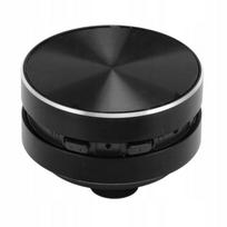 Nešiojama 3W kaulų laidumo Bluetooth kolonėlė su siurbtuku, juoda