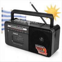 Belaidis nešiojamas radijas-kolonėlė AKUMU, su USB, FM, Bluetooth, MP3