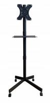 Mobilus televizoriaus stovas Techly, 32–60", iki 40 kg, su AV lentyna