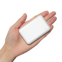 Nešiojamas išorinis akumuliatorius 10000mAh, itin plonas, 2 USB lizdai, tinka išmaniesiems telefonams