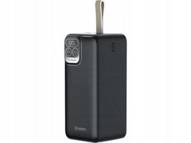 Išorinė baterija HAWK HW-PB50000, 50000 mAh, 22.5W, juoda