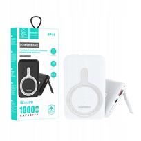 Išorinė baterija Denmen DP18, 10000 mAh, MagSafe, 15 W, balta