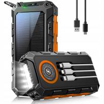 Saulės įkraunama išorinė baterija 52 800 mAh