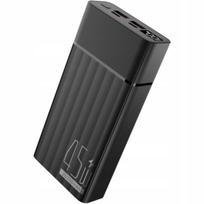 Išorinė baterija Yenkee YPB 2145, 20000 mAh, 45W, juoda, su ekranu, USB greitas įkrovimas