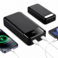 Išorinė baterija 50000 mAh, 22,5 W, USB-C ir USB-A, greitas įkrovimas