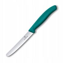 Virtuvinis peilis Victorinox Swiss Classic, 11 cm dantytu ašmenimis