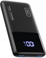 Nešiojama baterija INIU 10000 mAh, juoda