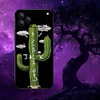 C-Cactus J-Jack Travis Scott Phone Case For iPhone 17,16,15,14,13,12,Pro,Max,Plus,E,SE4,Air,Mini Black Soft Box iPhone12PRO
