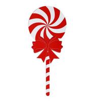 Yousheng Christmas Lollipop Yard Sign Xmas Candy Lawn Sign Winter Holiday Lollipop Decoration for Indoor Outdoor Pathway Patio Decor L white