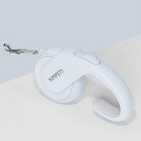 New 3M/5M Automatic Retractable Dog Leash Flexible Extendable Anti-Escape Daily Outings Nylon Leash for Pet Arnes Perro Pequeño (Grey,3m) pilka