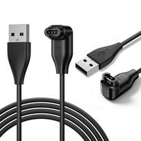 Fast Charging Cable for Garmin Fenix8 7x 6S PRO Vivoactive Forerunner 265s Venu Sq Music 2 2S USB A-Elbow