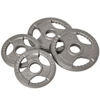 4 ketaus svorio diskų rinkinys 2 colių/5 cm skylės štangos rankenai 15 kg svorio diskai štangai 2 x 5 kg, 2 x 2,5 kg 23 x 23 x 3 cm