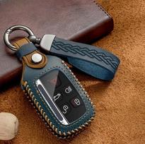Odinis automobilio nuotolinio valdymo pulto rakto dėklo dangtelio laikiklis, skirtas Land Rover Range Rover Sport Evoque Freelander, skirtas Jaguar XF XJ XE XJL XFL B style mėlyna