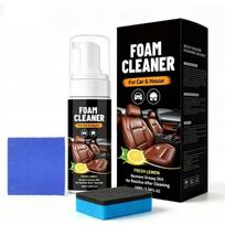 Multi-Enzyme Foam Cleaner,Multipurpose Foam Cleaner Leather Car Seat for Car Interior,All-Purpose Deep Cleaning Foaming Spray Cleaners for Sofa 1 black