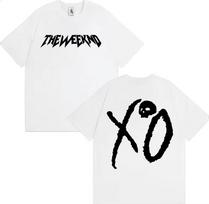 The Weeknd XO After Hours Til Dawn Print Merch 2026 T Shirt Cotton Unisexs Clothing Unisexs Summer TShirt Y2k Casual Fans Tee S white
