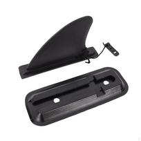 Inflatable Paddle Board Fin Removable Detachable for Paddling black