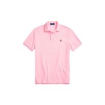Polo Ralph Lauren SS23 Solid Color Logo Embroidered Polo Shirt Men Polo Shirts Pink MNPOKNI1N822119-650 S pink