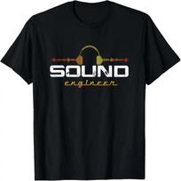 DJ Music Producer Sound Engineer Audio Gift T-Shirt S juoda
