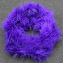 2M Feather Boa Strip Fluffy Craft Costume Hen Night Dressup Wedding Fancy Party Holiday DIY Decoration violetinė