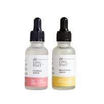 Deconstruct Niacinamide Face Serum Duo | 10% & 5% Niacinamide with Alpha Arbutin | Brightens Skin, Reduces Pigmentation & Dark Spots | For Women &