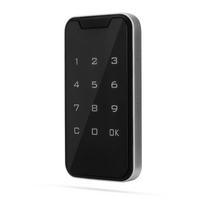 Smart Electronic Password Lock Sauna Fitness Cabinet Drawer Lock Touch Screen gray