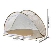 Convenient Quick-opening Mosquito-proof Tent for pop-up breathable Sun Protection Tent outdoor beaches parks backyards balta