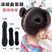 Hair Bun Maker Set for Women, Large Medium Small Sizes, Hair Styling Tool Kit for Updo One Size gray