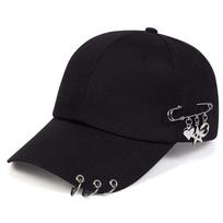 Madinga geležinio žiedo apdaila Beisbolo kepurė Unisex Vyriškos Hip Hop kepurės Miela moteriška apsaugos nuo saulės kepurė Lauko laisvalaikio kepurės Trucker kepurė juoda