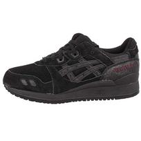 Asics Gel-Lyte 3 Madingi Šaunūs Patvarūs Žemi Bėgimo Bateliai Vyriškas Kedas Juodas H63SK-9090 39 black