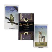 Sasuraibito Tarot Anima Mundi Tarot Kortos Pranašystė Būrimo Denis Šeimos vakarėlio Stalo žaidimas Likimas black