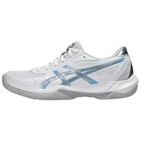 Asics Gel-Rocket 12 Comfortable Durable Supportive Breathable Volleyball Shoes Women Shoes White Gray 1072A119-105 36 white