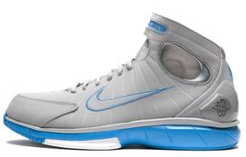 Nike Air Zoom Huarache 2K4 Wolf Grey Uni Blue 308475-002 40.5
